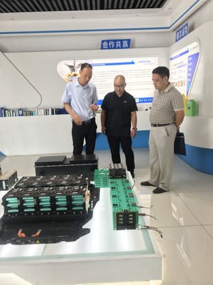 走訪添聯(lián)系 交流促合作 --汽機系領導走訪安徽巡鷹新能源科技